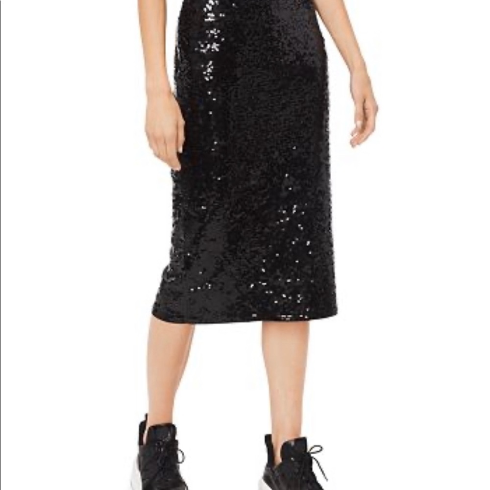 COPY - Michael Kors Sequined Jersey Pencil Skirt